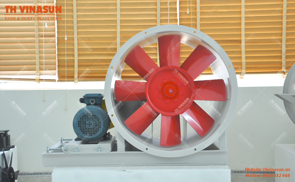 Quạt hướng trục tăng áp hút khói VNS-AF5-NoG
