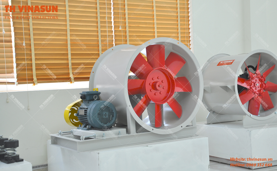 Quạt hướng trục tăng áp hút khói VNS-AF5-NoG