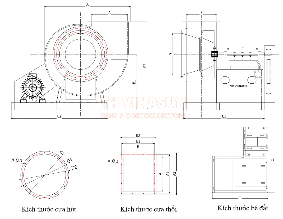 quat-ly-tam-ap-suat-trung-binh-vns-c3-n-g Bản vẽ kỹ thuật quạt ly tâm VNS-CF-NoG