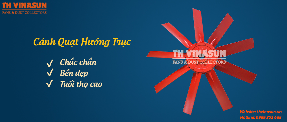 Cánh quạt hướng trục công nghiệp