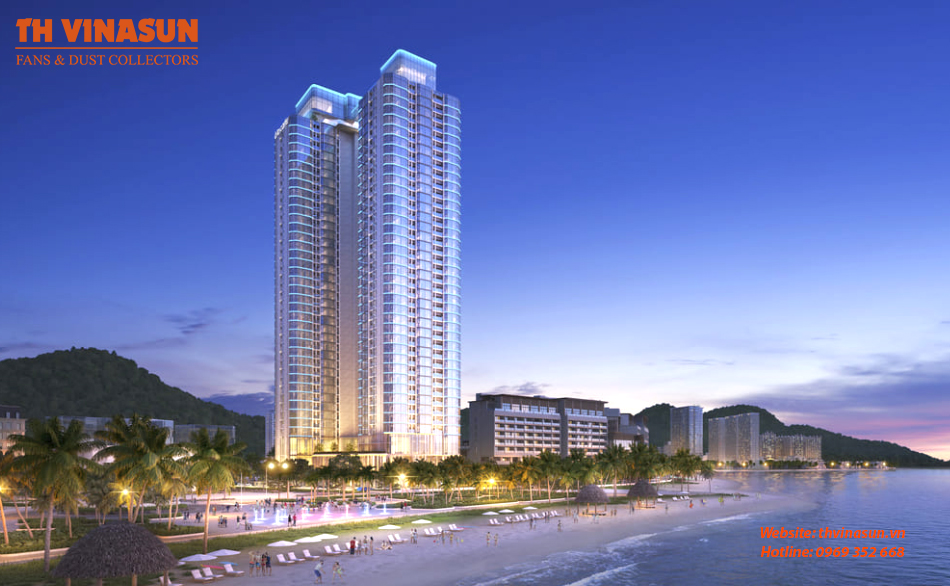 Dự án chung cư tại Hạ Long – Quạt mạ kẽm nhúng nóng