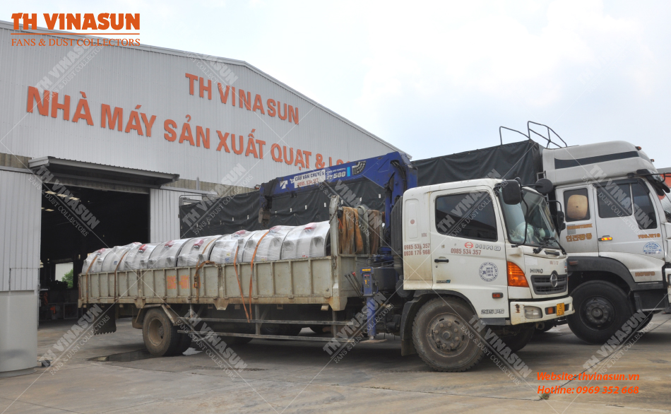 Bàn giao thành công lô quạt đến nhà máy KCN Bắc Giang
