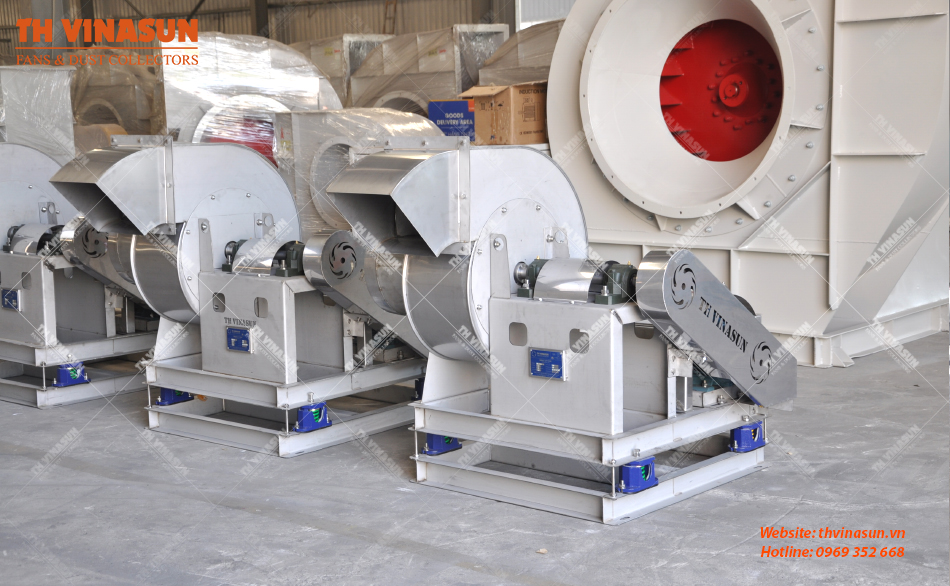 Quạt ly tâm inox xuất khẩu Mỹ