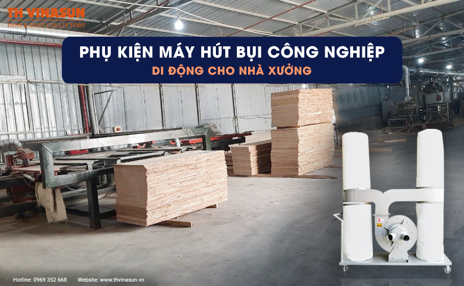 Phụ kiện máy hút bụi công nghiệp di động cho nhà xưởng