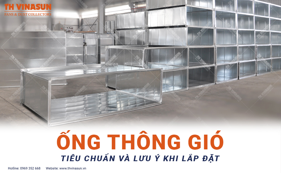 Kích thước ống thông gió: Tiêu chuẩn và lưu ý khi lắp đặt