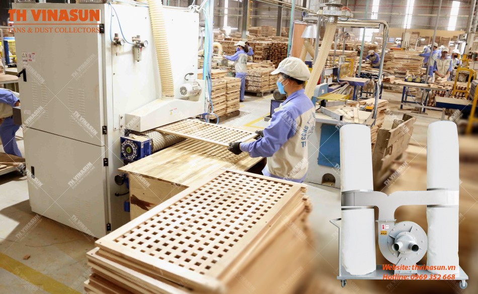  Máy hút bụi gỗ công nghiệp