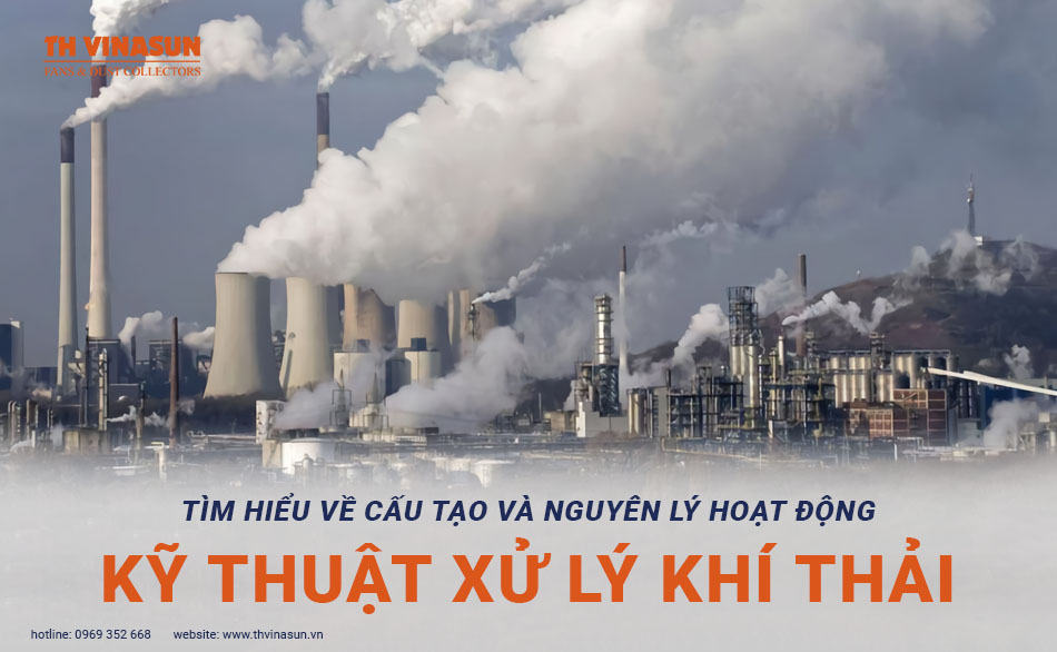 Kỹ thuật xử lý khí thải: Cấu tạo và nguyên lý hoạt động
