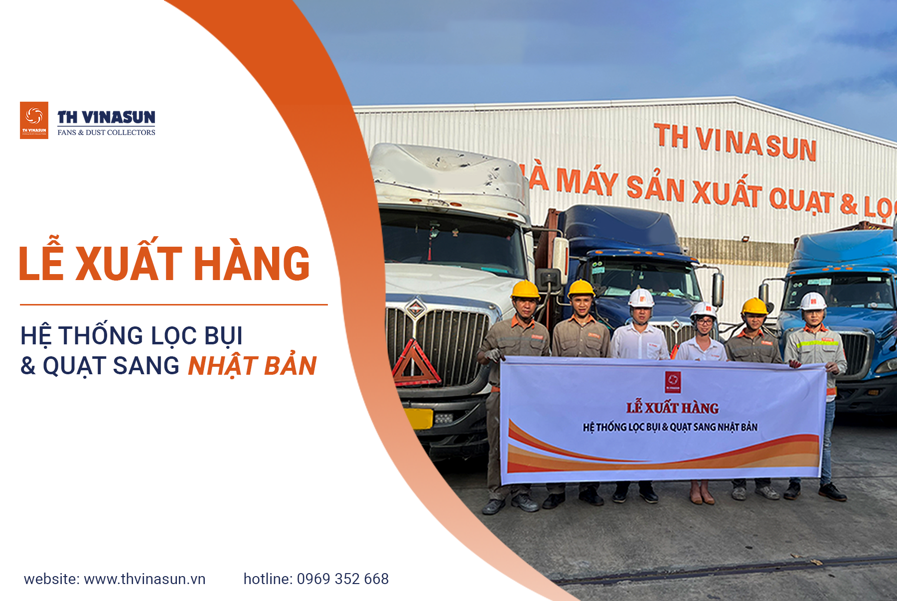 th-vinasun Lễ xuất hàng sang Nhật Bản