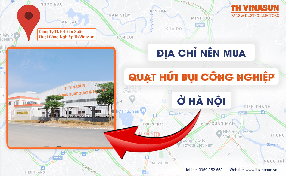 Địa chỉ nên mua quạt hút bụi công nghiệp ở hà nội