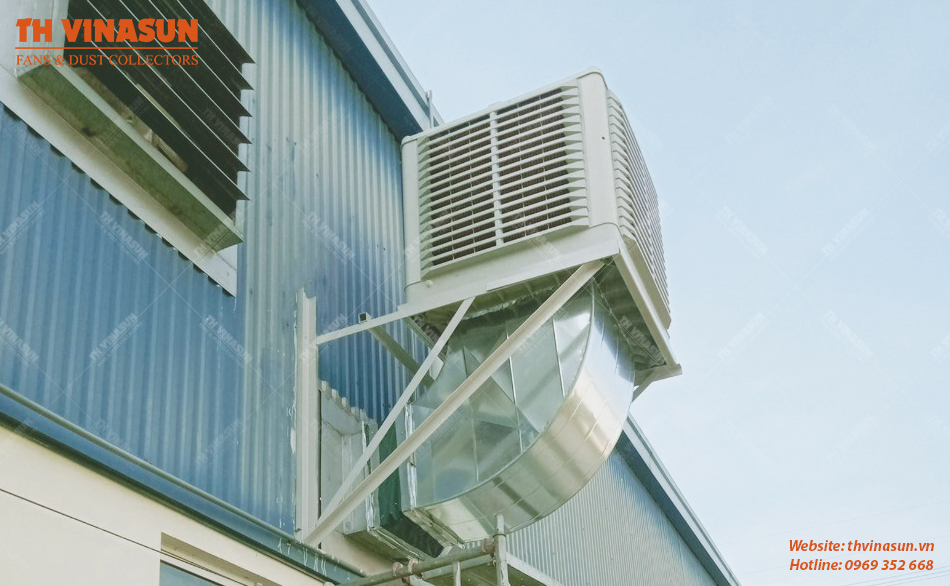 Hình ảnh hệ thống làm mát TH Vinasun cung cấp lắp đặt