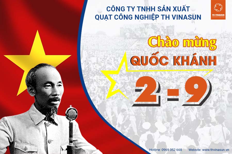 TH Vinasun thông báo lịch nghỉ lễ Quốc Khánh ngày 2-9