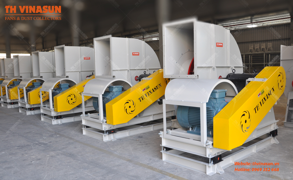 Quạt ly tâm cho hệ thống hút bụi sơn