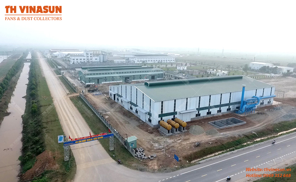 TH Vinasun cung cấp toàn bộ hệ thống hút bụi cho nhà máy gạch Takao Việt Nam