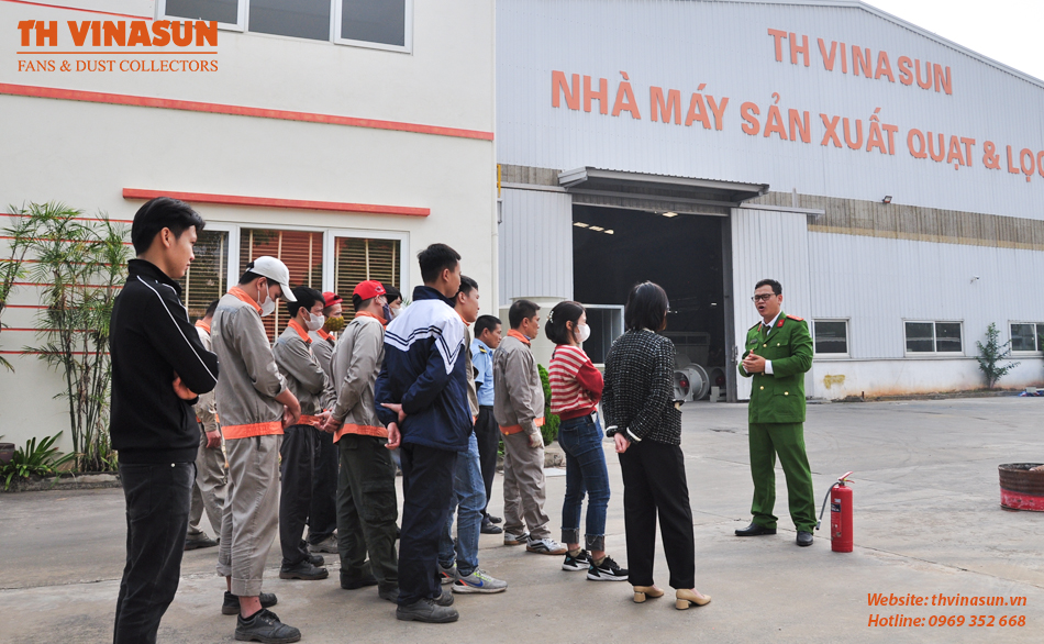TH Vinasun tập huấn PCCC CNCH