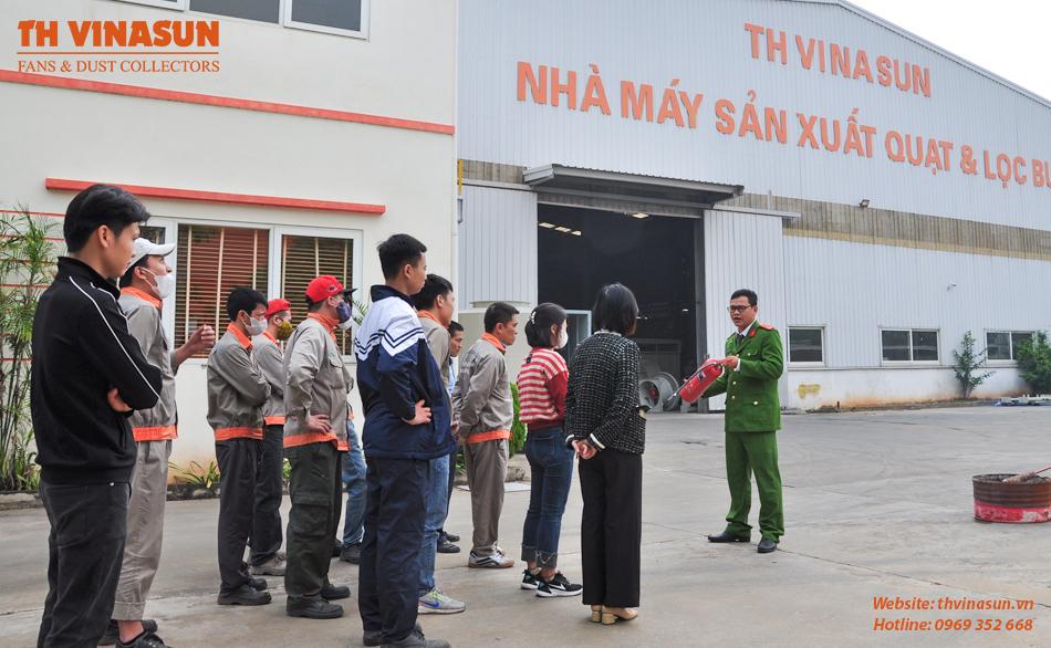 TH Vinasun tập huấn PCCC CNCH