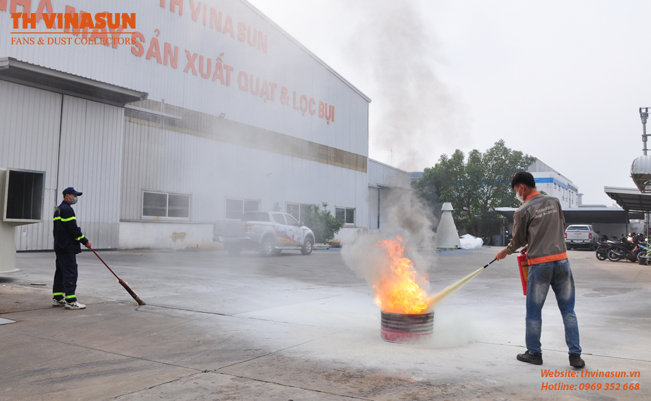 TH Vinasun tập huấn PCCC CNCH