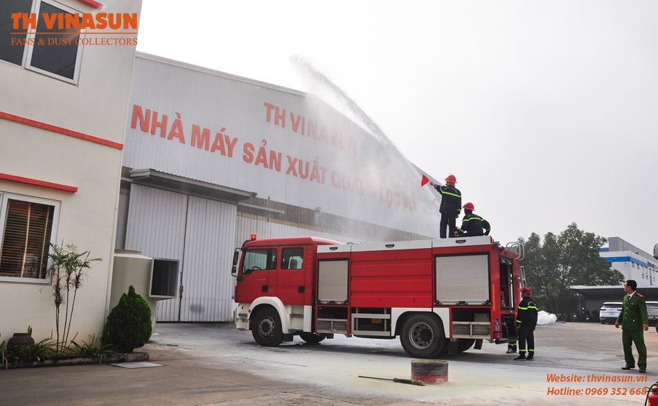 TH Vinasun tập huấn PCCC và CNCH năm 2023 cho CBCNV