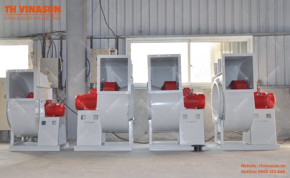 TH Vinasun gấp rút hoàn thành lô 8 quạt ly tâm PCCC