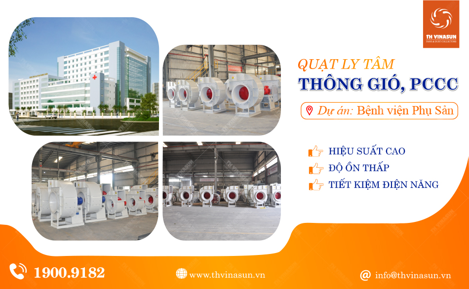 TH VINASUN – Cung cấp quạt cho dự án của Bệnh Viện Phụ Sản Trung Ương 2🏥