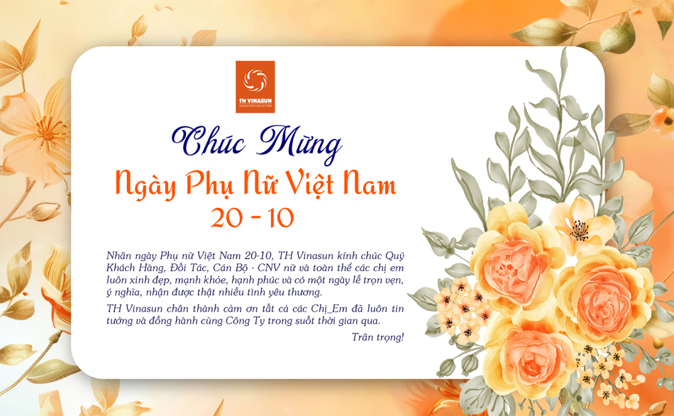 Chúc Mừng Ngày Phụ Nữ Việt Nam 20/10/2024