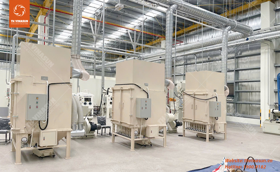 Hệ thống lọc bụi cho nhà máy Nhật Bản