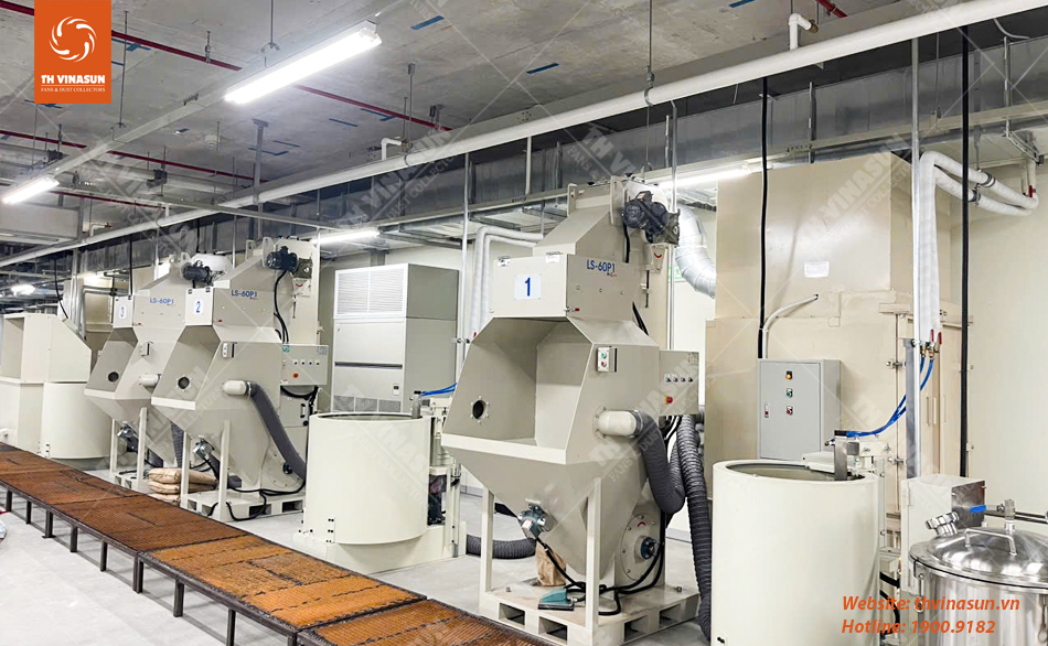 Hệ thống lọc bụi cho nhà máy Nhật Bản