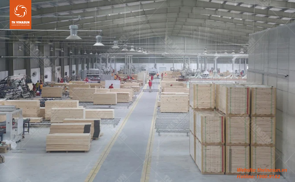 th-vinasun Hệ thống lọc bụi gỗ