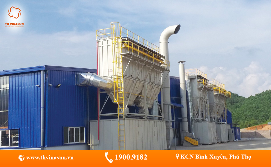 Hệ thống lọc bụi gỗ cho nhà máy Yên Bái