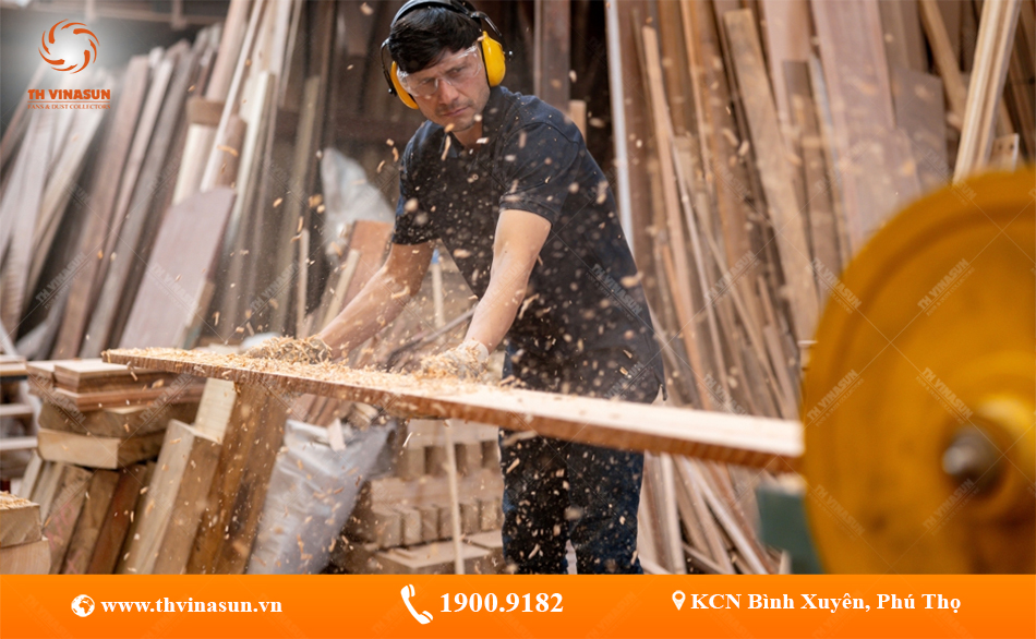 may-hut-bui-xuong-go máy hút bụi xưởng gỗ