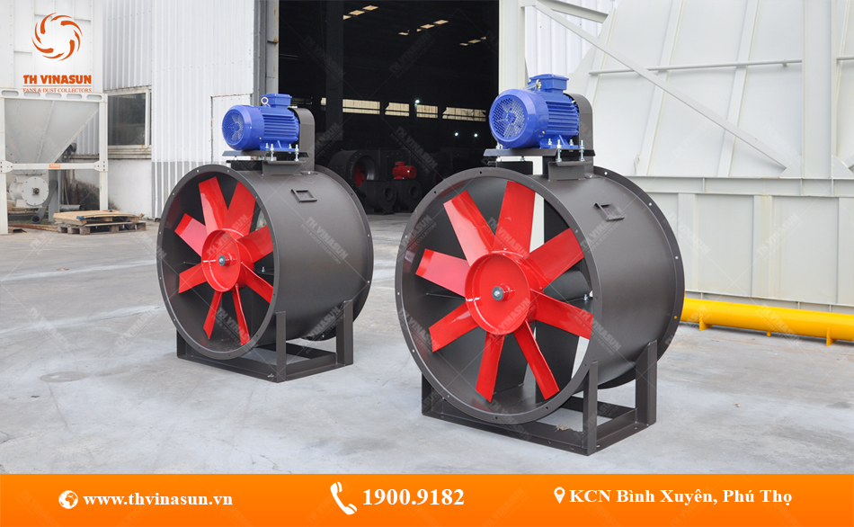 quạt sấy nông sản 