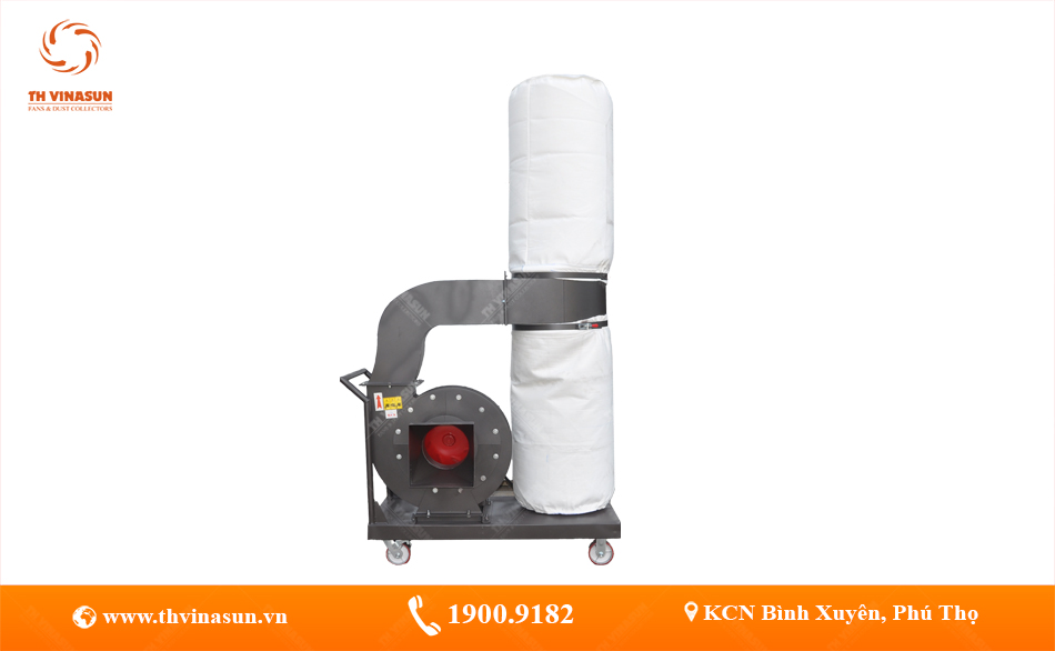 máy hút bụi trong xưởng gỗ